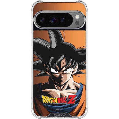 Dragon Ball Z Goku Portrait Google Pixel 10 Pro XL Clear Case